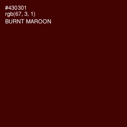 #430301 - Burnt Maroon Color Image